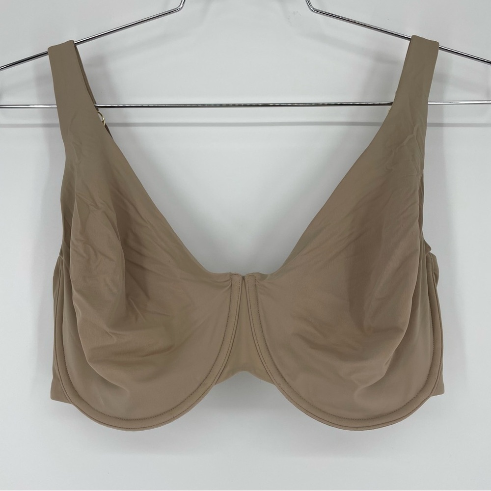 NWT THIRD LOVE 24/7 Classic Unlined Nude Bra Size 34 H